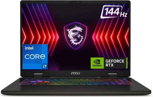 Image of MSI Sword 16 HX Core i7 14th Gen 14700HX Gaming Laptop 16GB 1TB SSD Windows 11 RTX 4050 144Hz