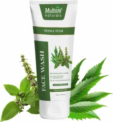 Multani Naturals Neem & Tulsi Face Wash, 100ml