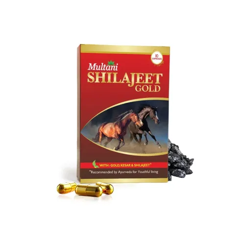 Image of Multani Shilajeet Gold Capsules (10 Caps)