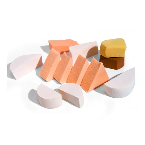 Image of Multibrite Cosmetic Foam Wedges For Makeup
