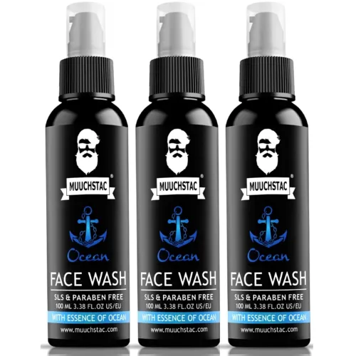 Image of Muuchstac Ocean Face Wash (100 ml *3)