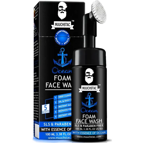 Image of Muuchstac Ocean Foam Face Wash for Men
