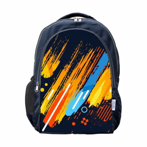 Image of MY FAV Printed Laptop Bag Backpack/Casual School College Bag/Sports Backpack for Boys/Girls, Outdoor Travel Lightweight