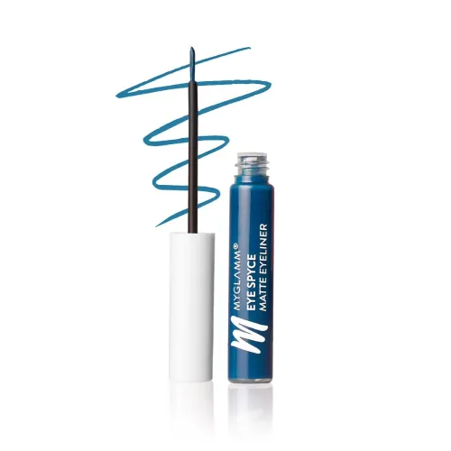 Image of MyGlamm Eye Spyce Matte Liquid Eyeliner - Buzzing Blue
