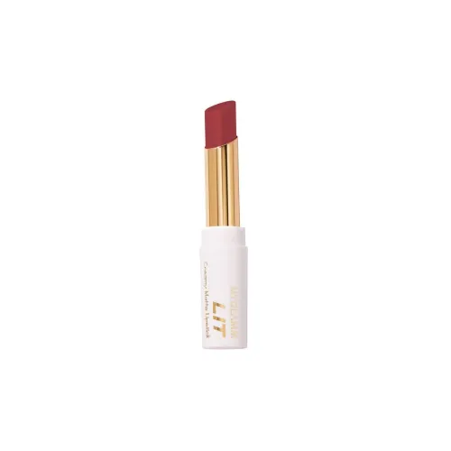 Image of MyGlamm LIT Creamy Matte Lipstick-Manhattan (Pink)- 3.7gm