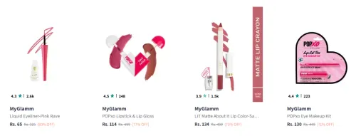 Image of MyGlamm LIT Glossy Eyeliner Starting At ₹65