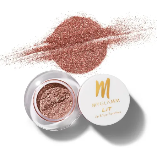 Image of MyGlamm LIT Lip & Eye Sparkles