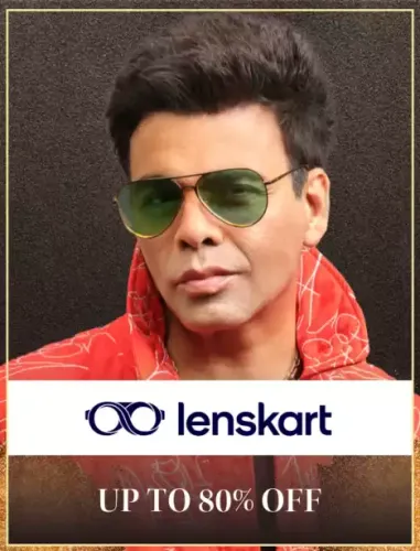 Image of Myntra Big Fashion Festival: Up To 80% off on LENSKART Products