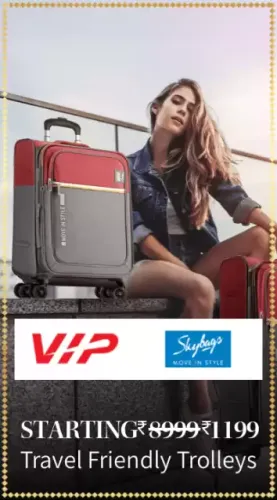 Image of Myntra Big Fashion Festival: VIP and SKYBAGS Trolly Suitcases Starting at ₹1199
