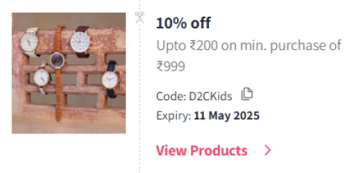 Image of Myntra Coupon: Flat 10% Off on Kid's Fashion