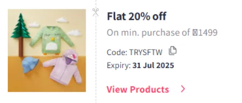 Image of Myntra Coupon: Flat 20% off on Footwear