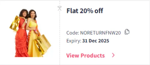 Image of Myntra Coupon : Flat 20% Off on Forever New Jewellery & Clothing