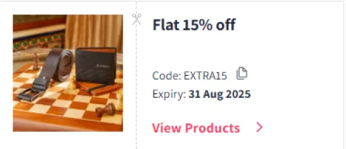 Image of Myntra Coupon : Flat 15% Off on Personal Care Products