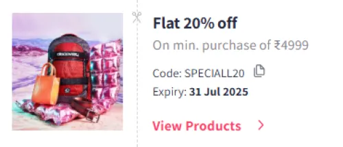 Image of Myntra Coupon : Flat 20% Off on BCBG Handbags