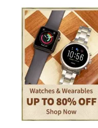 Myntra watches & Wearables Offer : up to 80% Discount on Branded watches & Wearables