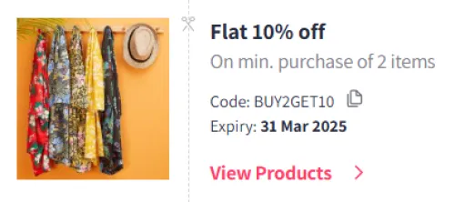 Image of Myntra Coupon: Flat 10% Off on Celio Men's Fashion