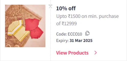 Image of Myntra Coupon: Flat 10% Off On ECCO Footwear & Personal Care
