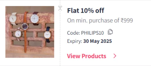 Image of Myntra Coupon: Flat 10% Off On Philips Personal Care Appliances