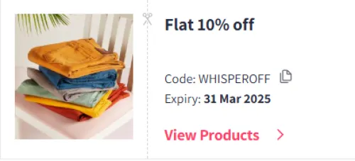 Image of Myntra Coupon: Flat 10% Off on Women Personal Care