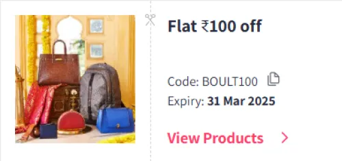 Image of Myntra Coupon: Flat ₹100 Off On BOULT AUDIO Earbuds