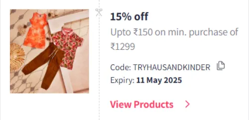 Image of Myntra Coupon: Flat 15% Off on Haus & Kinder Home Furnishing