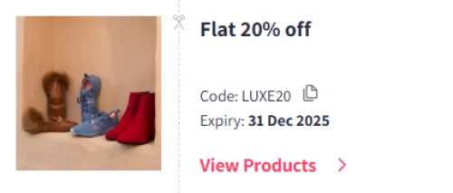 Image of Myntra Coupon: Flat 20% Off on Beauty & Personal Care