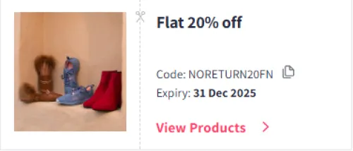 Image of Myntra Coupon : Flat 20% Off on Forever New Jewellery
