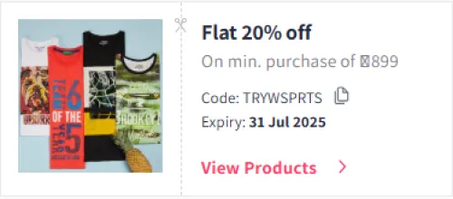 Image of Myntra Coupon: Flat 20% off on Women's Fashion