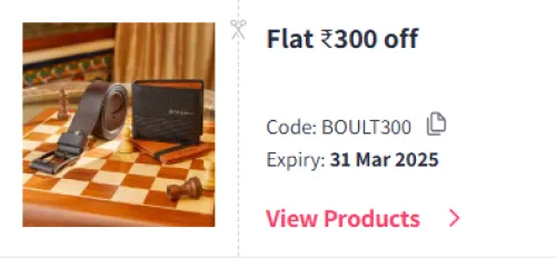 Image of Myntra Coupon: Flat ₹300 Off On Boult Smart Watches
