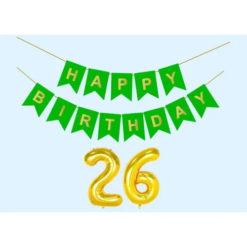 Image of Mystic Toy Store 26th Happy Birthday Decoration Kit