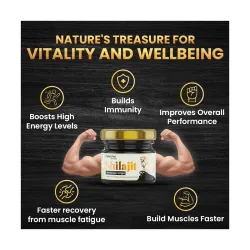 myupchar ayurveda Urjas Pure Shilajit/Shilajeet Resin -15 g |