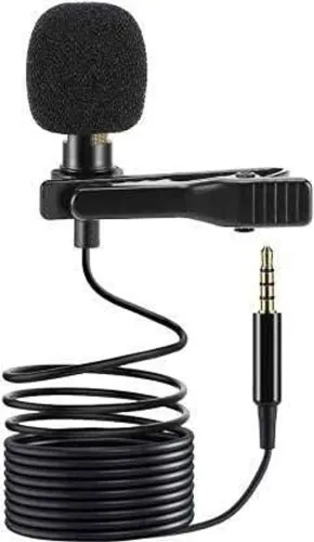 Image of NAFA 3.5mm Clip-on Microphone for YouTube & Recording