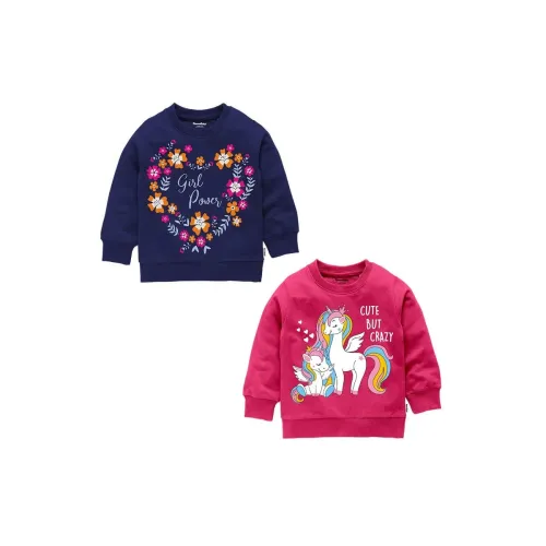Image of NammaBaby Girls Cotton Round Neck Sweatshirt