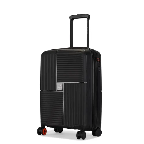 Image of Nasher Miles Singapore 20-Inch Hard-Sided Cabin Luggage (Black)