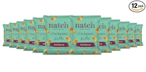 Image of Natch Chickpea Puffs, 100% All Natural, Rich in Fiber and Protein