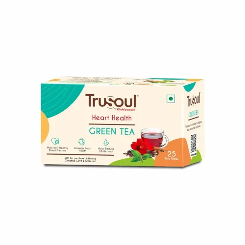 Image of TruSoul By Baidyanath Natural Herbal Heart and Health Green Tea