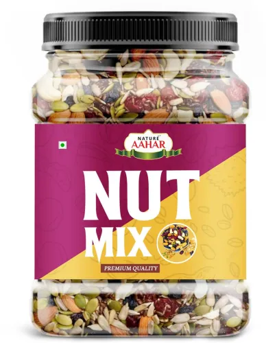 Image of Nature Aahar Premium International Healthy Nutmix | Mixed Dryfruits | (500 g)