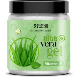 Nature Aahar Pure Aloe Vera Gel Soothing Hydration for Skin and Hair (400 g)