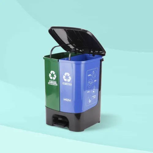 Image of NAYASA 2 In 1 Dustbin Small