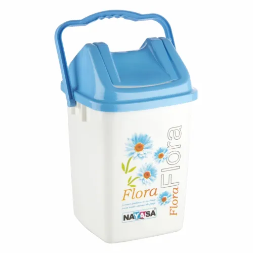 Image of Nayasa Blue Floral Multi-Purpose Bin