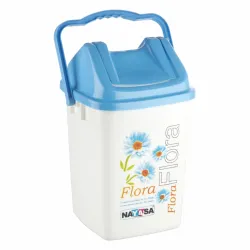 Nayasa Blue Floral Multi-Purpose Bin