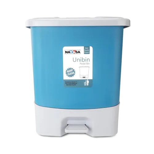Image of Nayasa Plastic Unibin Square | 33 Ltrs | Pedal Dustbin