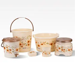 Nayasa Square DLX Bathroom 6 Pcs Set