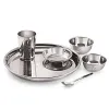 Neelam Stainless Steel 6-Piece Mini Dinner Set