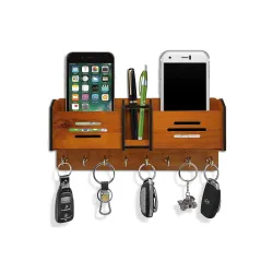 Neha Home Furnishing Wooden 8 Hook Key Holder
