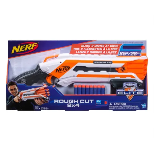 Image of Nerf Rough Cut 2X4 Elite Blaster