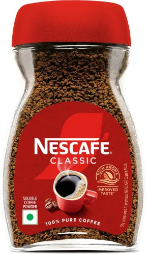 Image of Nescafe Classic Coffee Powder Jar, 100% Pure Instant Coffee (45 g)