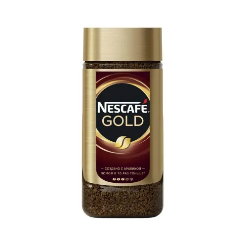 Image of Nescafe Gold Smooth and Rich, Glass Bottle, Granule, 190g - Pack Of Three