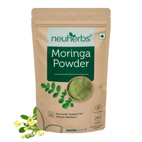 Image of Neuherbs Moringa Powder Hair & Skin Health - 100g