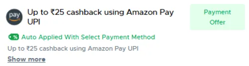 Image of Neuherbs Offer : Upto ₹25 cashback using Amazon Pay UPI